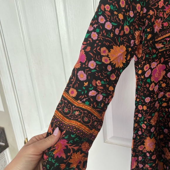 Boho Free People dress with hole near neckline - Picture 7 of 9